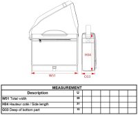 Dokumenten Schultertasche Kimood | KI 0403