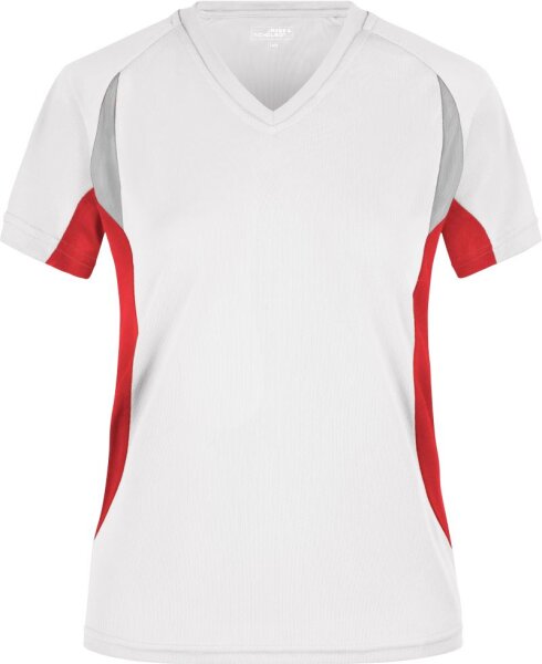white/red