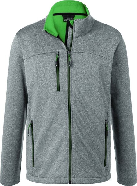 dark melange/green