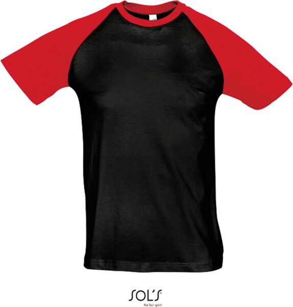 black/red